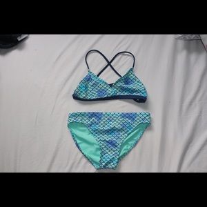 Two piece bathing suit